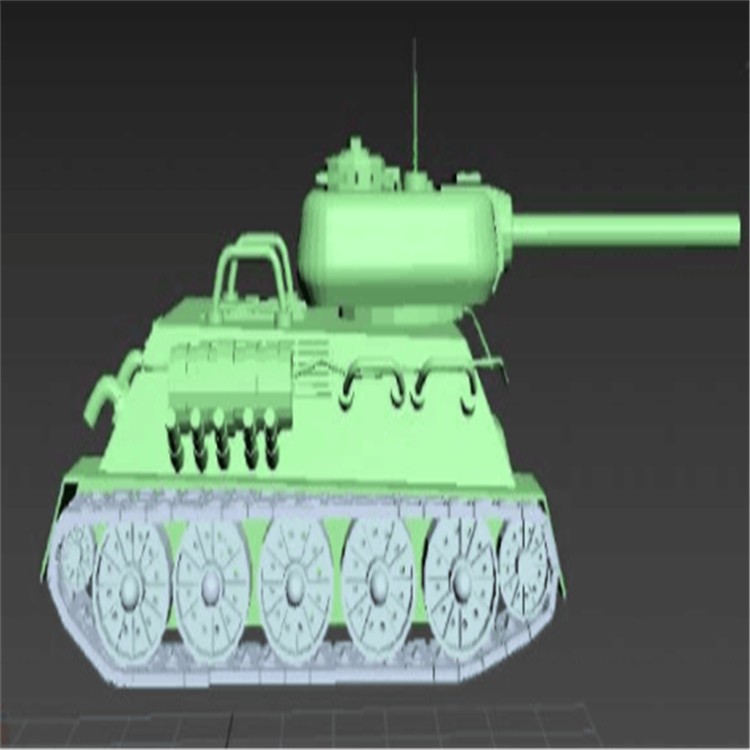 巴中充气军用坦克模型